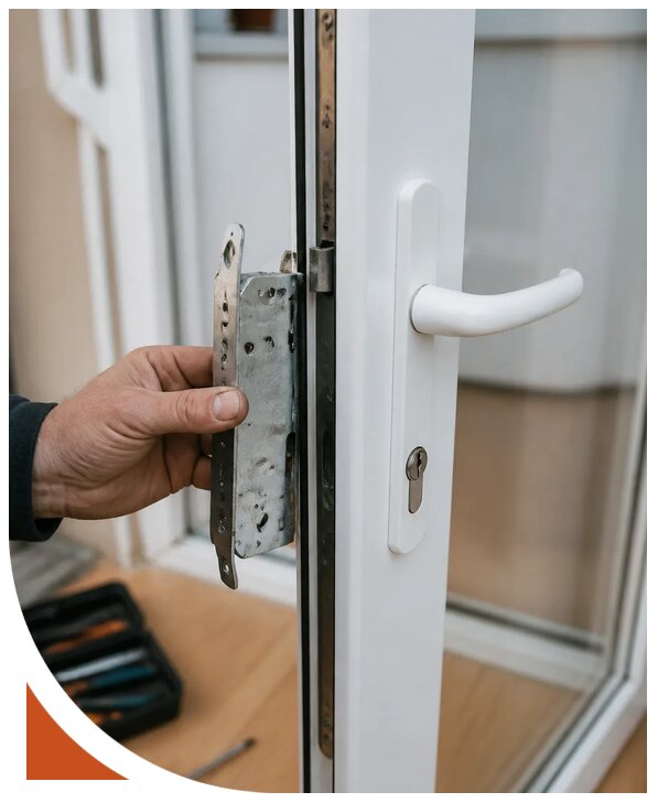 Ремонт замка пластиковой двери в Чите от 2588 р. | Разлок-Чта